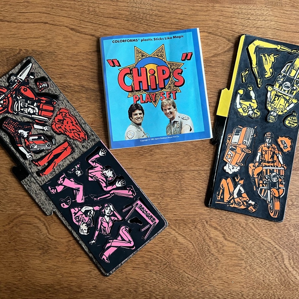 CHiPs Colorforms - Picture 2 of 3
